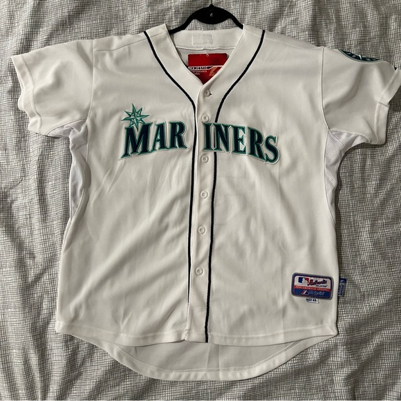 Seattle Mariners ICHIRO Cool Base Baseball Jersey - Picture 2 of 12